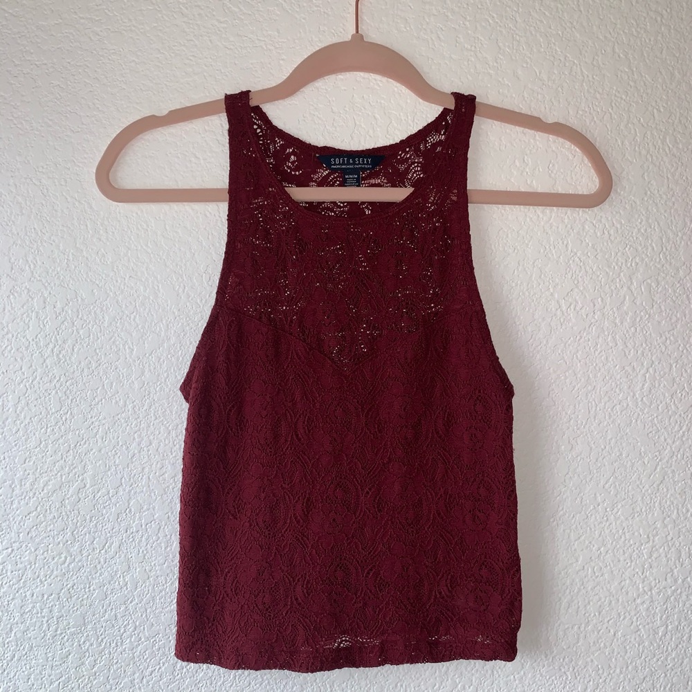cropped halter top